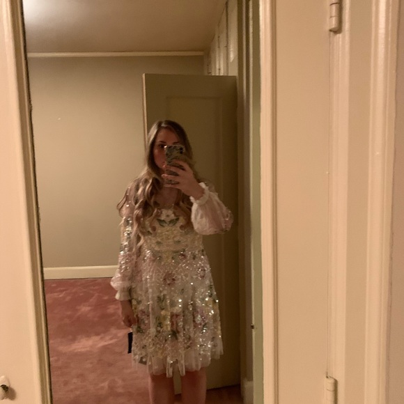 Needle & Thread Rosalie Dress US6 NWT - Picture 6 of 11